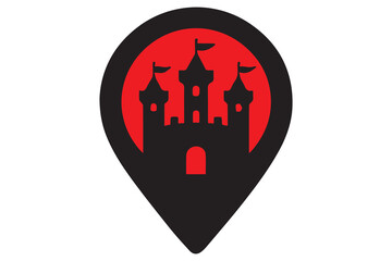 Vector illustration set design shows a map and flag of France, a map of Europe, and a city map icon