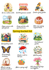 Spring bucket list © Bashaayir
