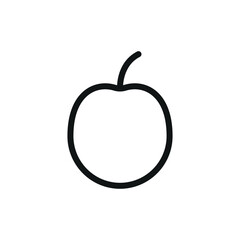 Cherry icon shows juicy red fruit, perfect for sweet treats, healthy snacks, and fresh summer vibes.