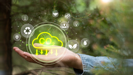 Sustainable and environmentally friendly business and industrial development ,carbon renewable...