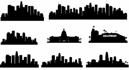 Fototapeta premium set of london landmarks