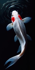 Fototapeta premium koi fish background