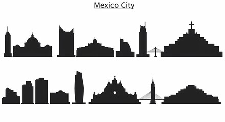 Obraz premium london skyline collage