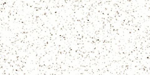 Naklejka premium Abstract white and brown quartz surface seamless pattern terrazzo background. old surface of stone terrazzo floor background. white paper texture. overlay pattern terrazzo flooring texture 