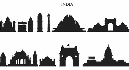 Obraz premium london landmarks and monuments