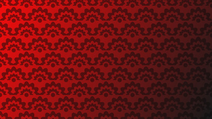 Seamless pattern designed in abstract style with gradient background