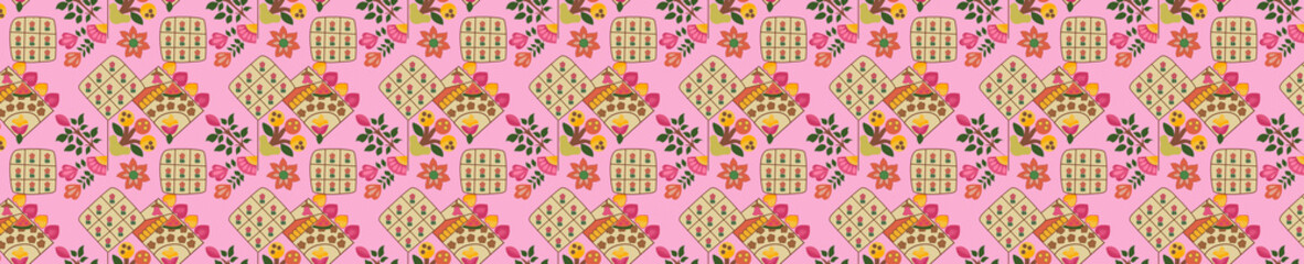 allover design with high quality for printing