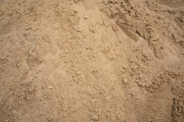 Close-up texture of fine sandy surface