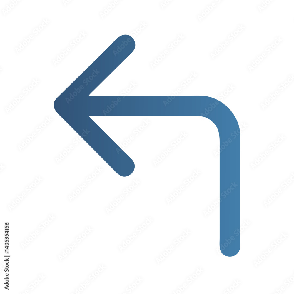 Poster Corner Arrow Pointing Right Icon Representing Forward Navigation