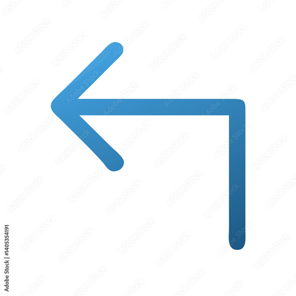 Poster Corner Arrow Pointing Right Icon Representing Forward Navigation