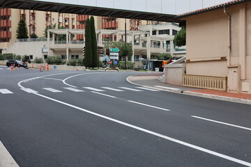 street in the city of monaco