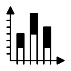 Chart Graph Business Data Visualization Icon
