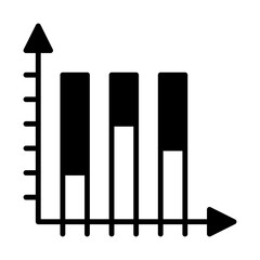 Chart Graph Business Data Visualization Icon
