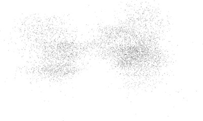 Obraz premium Black grainy texture isolated on transparent background. Dust overlay. Dark noise granules. Vector design Old grunge black texture. Dark weathered overlay pattern sample on transparent background. 