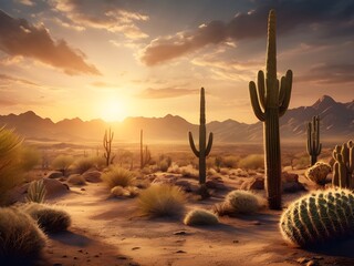Golden Hour in the Dunes