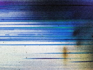 Retro VHS background. Glitch art scan line background. TV scan line monitor for old technology concept. Glitch camera effect. 