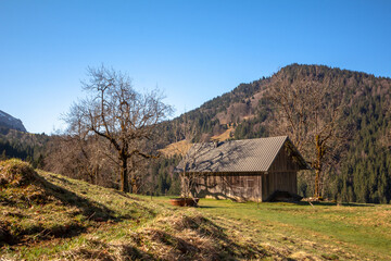 Sentier du char, Bellecombe-en-Bauges