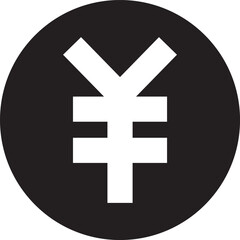 Dynamic Yen Sign Flat Icon