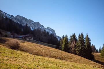 Sentier du char, Bellecombe-en-Bauges