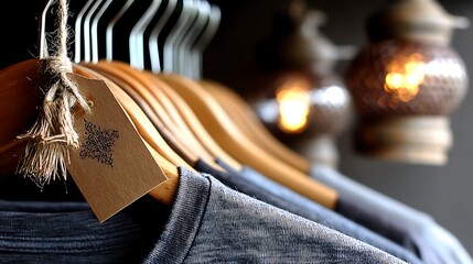 Retail Apparel Display Wooden Hangers of excellence in splendor beyond compare with grace in style.