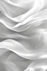 Obraz premium Abstract grayscale flowing fabric texture. (2)