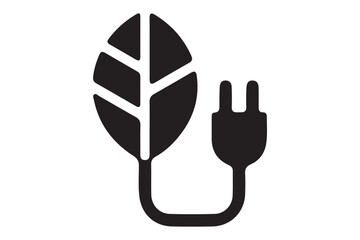 Green energy icon set. Collection of renewable energy, Sustainability, ecology and green electricity icons. Eco friendly, Eco icon. Vector illustration