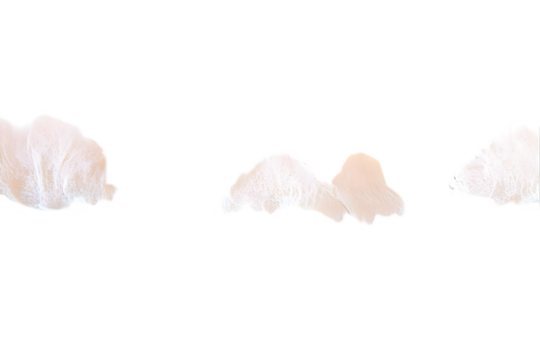 Abstract Cloud Formation Illustration On Transparent Background