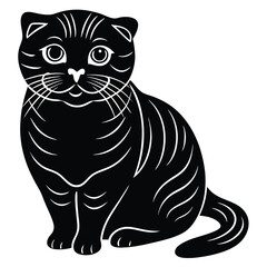 scottish fold vector
