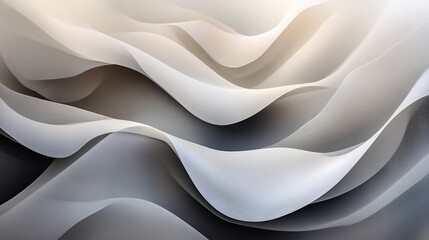 Algorithmic brushstrokes blending abstractly across a gradient surface