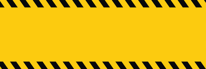 Black yellow striped banner wall Hazard industrial striped road warning Yellow black diagonal stripes Seamless pattern Vector illustration eps 888. Warning yellow black diagonal&nbsp;stripes&nbsp;line. EPS 10 .