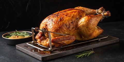 Golden Roasted Chicken A Perfect Rotisserie Recipe