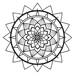 vector illustration of a flower