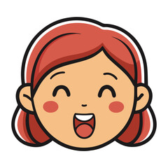 Obraz premium Cute & Beautiful Girl Face