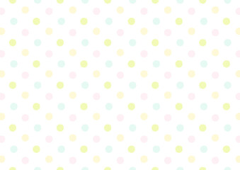 かわいい水玉模様