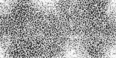 Abstract Illustration With Black White Yellow Red And Green Spots Background