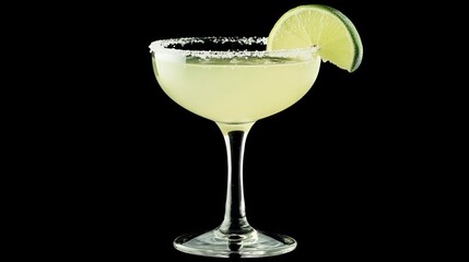 Margarita in Traditional Margarita Glass
