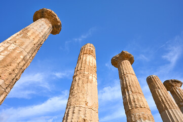 Greek temple - remains of the Temple of Concordia.