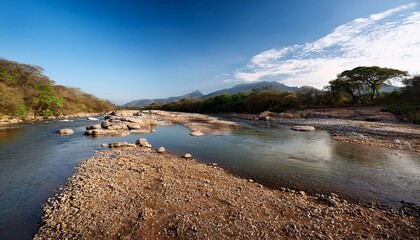 Piracicaba river during drought season