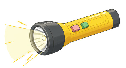 Isolated Flashlight