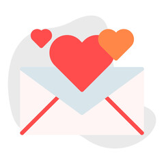 Greeting single vector illustration icon