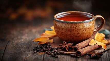 Warm Autumnal Spice Tea: A Cozy Cup of Comfort