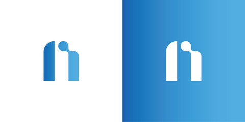 Letter N Logo Design
