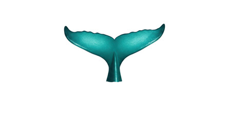 Isolated Whale Tail