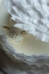 Beautiful christening cake. Cake for the holy day.