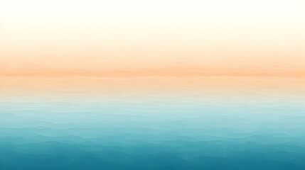 Fototapeta premium gradient fading from soft peach to baby blue with a smooth transition 