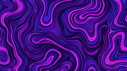 Fototapeta premium waves with electric neon colors twisting and flowing in mesmerizing patterns 