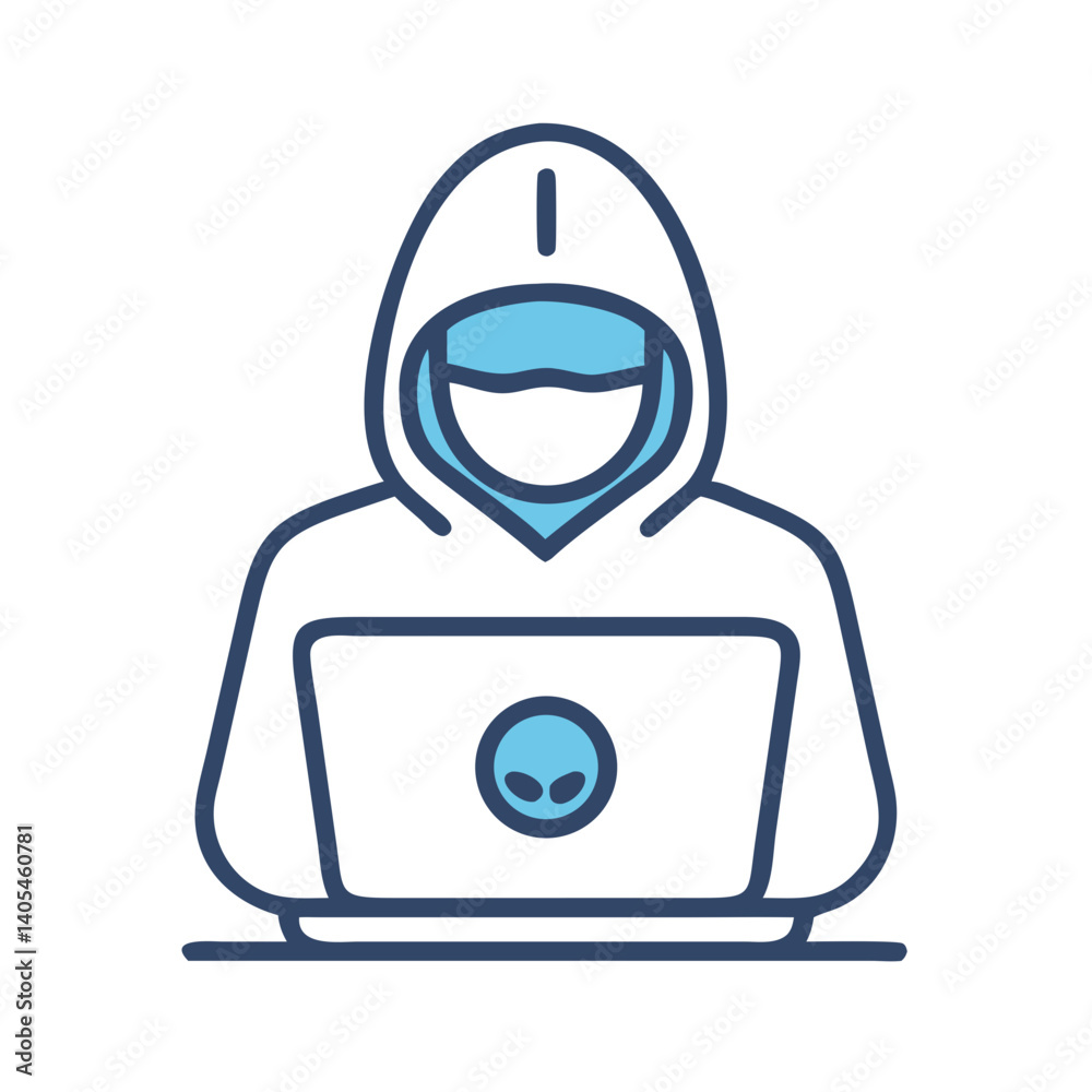 Poster credit card with lock icon representing secure payment and financial data protection
