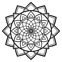 vector illustration of a flower