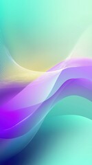 Soft pastel gradient waves create a modern abstract background, perfect for corporate or tech designs with a minimalist touch