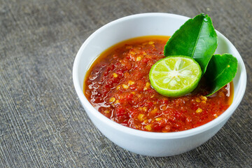 Sambal Taliwang is a traditional Indonesian chili sauce from Lombok, known for its bold and spicy flavor. Sambal Taliwang is also perfect as a condiment for grilled meats, seafood, or rice dishes